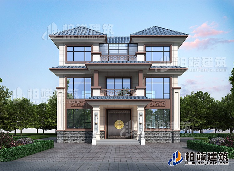 江西省余干區(qū)定制設(shè)計(jì)的自建房設(shè)計(jì)圖紙，很多人選擇的款式。