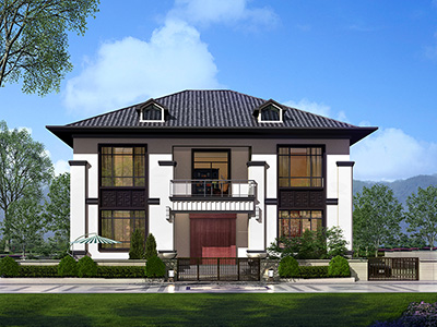 農(nóng)村別墅的設(shè)計(jì)圖紙和效果圖，美麗家園。