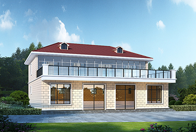 農村二層帶商鋪住宅圖，揭秘房屋設計行業(yè)的潛在規(guī)則