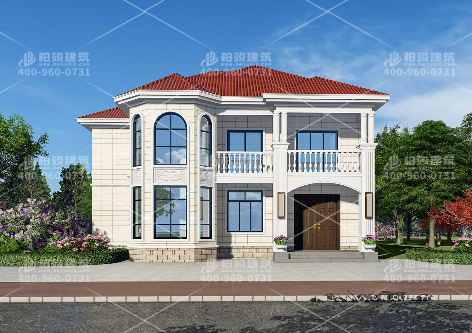 柏俊建筑的設(shè)計(jì)圖，讓你花明白錢(qián)建筑好房子。