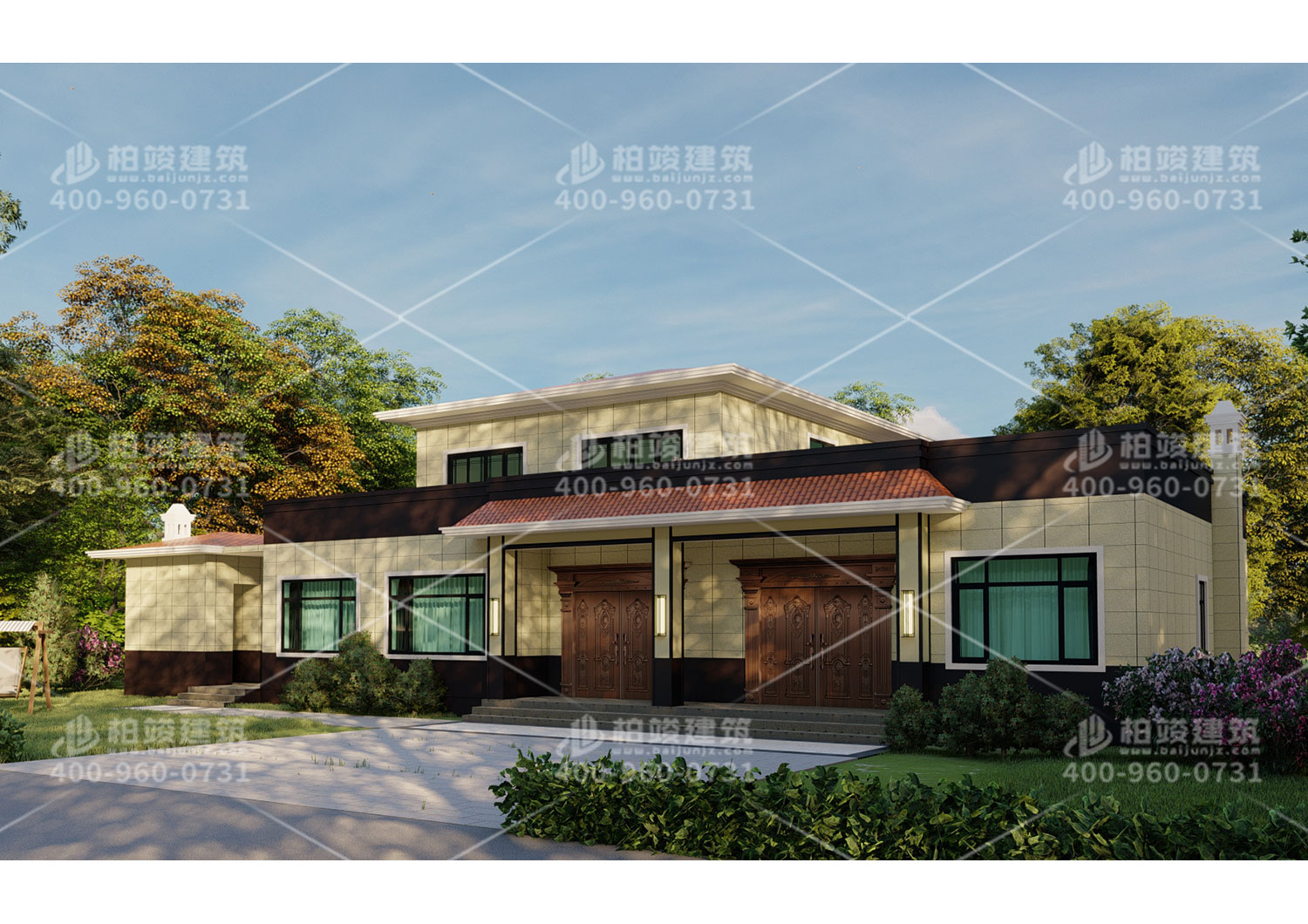 農(nóng)村小別墅設(shè)計(jì)圖，按您喜歡的風(fēng)格來(lái)設(shè)計(jì)。