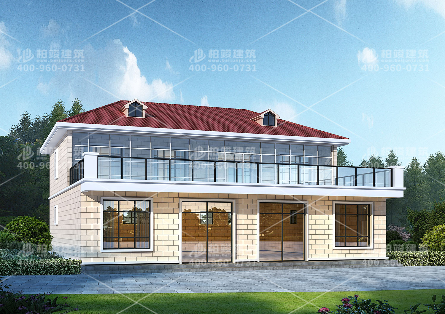 農村二層實用自建房設計，外觀美麗內部舒服。