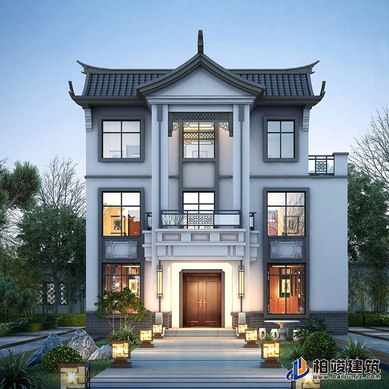 開間12米別墅設(shè)計(jì)圖，120來萬就能建成，快來看看吧