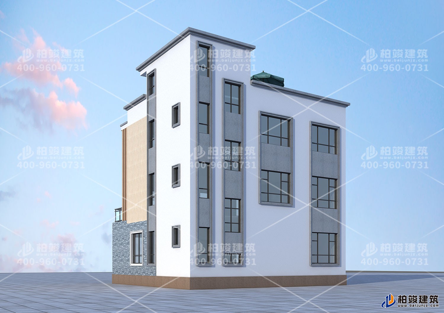 云南張總現(xiàn)代風格別墅定制設(shè)計。