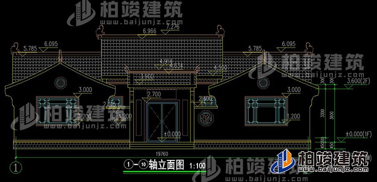 正立面圖